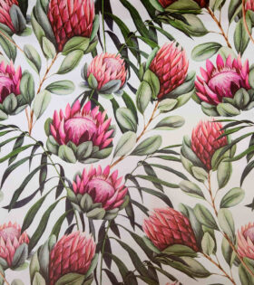 Printed Mini Matt - Fynbos - White
