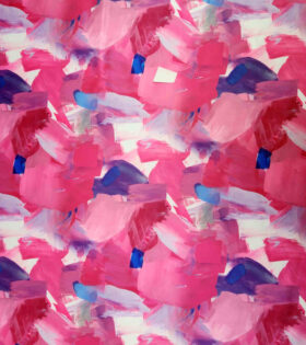 Digital Printed Duchess Satin - Abstract