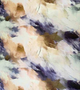 Digital Printed Duchess Satin - Abstract