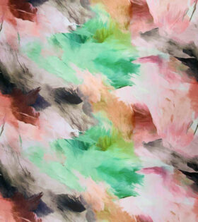 Digital Printed Duchess Satin - Abstract