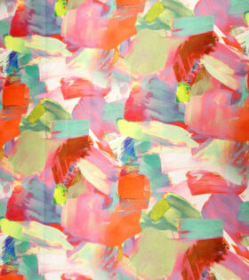 Digital Printed Duchess Satin - Abstract