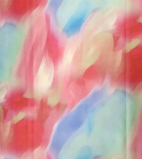 Digital Printed Duchess Satin - Abstract