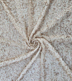 Rolling Sequins Mesh - Gold