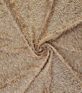 Rolling Sequins Mesh - Copper