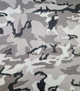 Printed Mini Matt - Camouflage - Grey