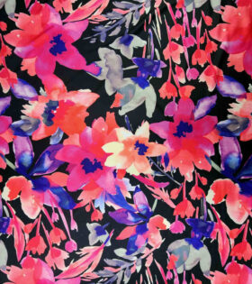 Printed DTY - Floral - Sweet Pink