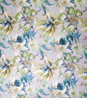 Printed DTY - Floral - Lilac