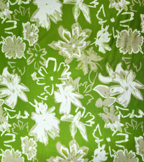 Printed DTY - Floral - Lime