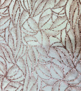 Glittery Tulle (P3910) - Dusty Pink