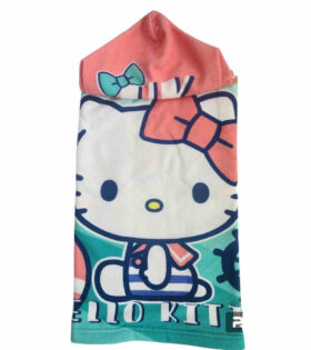 Hooded Towel - Hello Kitty