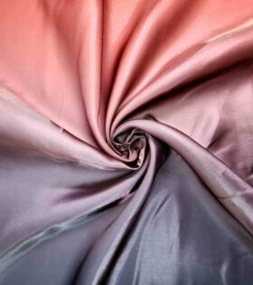 Ombre Mikado Satin - Brick Red