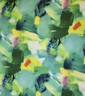 Dior Satin - Abstract - Yellow