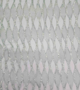 Teardrop Burnout Tulle - Sage