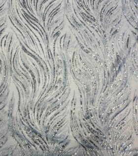 Catherine Sugar Metallic - Steel Blue