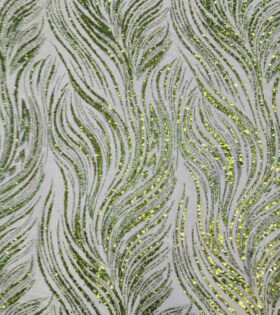 Catherine Sugar Metallic - Olive Green