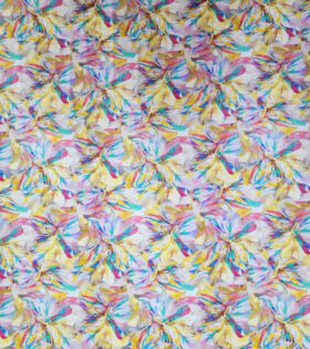 Cotton Cambric - Abstract - Yellow