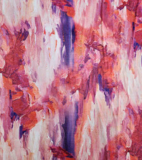 Cotton Cambric - Abstract - Orange
