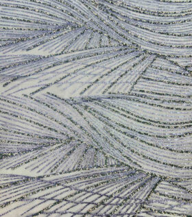 Two Tone Metallic Tulle D#3 - Sky Blue