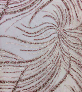 Two Tone Metallic Tulle D#4 - Sweet Pink