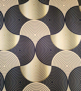 Digital Printed Duchess Satin - Abstract