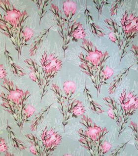 Printed Mini Matt - Protea - Sage