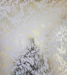 Foil Look Scuba - Animal - Cream