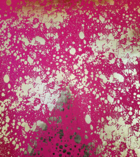 Foil Look Scuba - Fluid - Cerise Pink