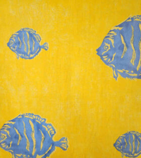 Printed Poly Cotton - Fish