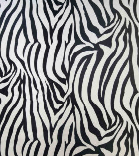 Printed Mini Matt - Zbra - Black
