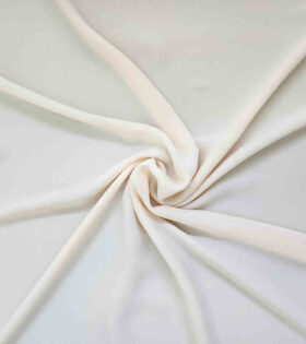 Double Milk Georgette - Dark Cream