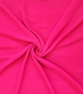 Double Milk Georgette - Raspberry Sorbet