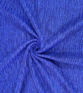 Pleated Limelight (Broad) - Royal Blue