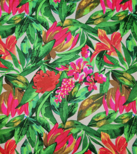 Printed Mini Matt - Floral - Grey