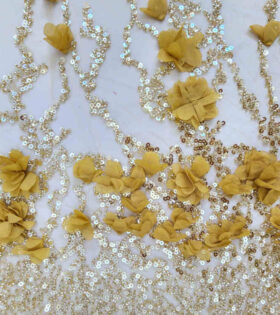 Tulle (16030) -  Mustard