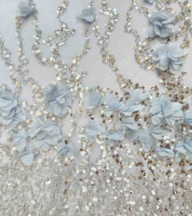 Tulle (16030) -  Powder Blue
