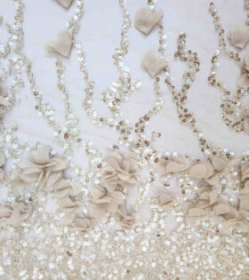 Tulle (16030) -  Stone