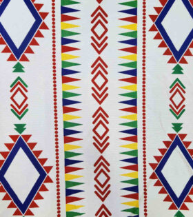 Printed Mini Matt - Ethnic - Royal Blue