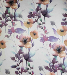 Printed DTY - Floral - Lavender
