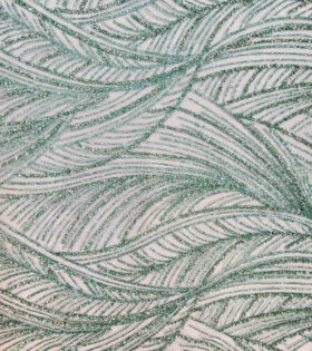 Two Tone Metallic Tulle D#5 - Mint