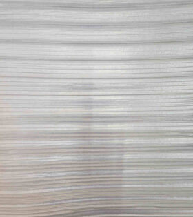 Pleated Satin (Foil) - Rose Gold