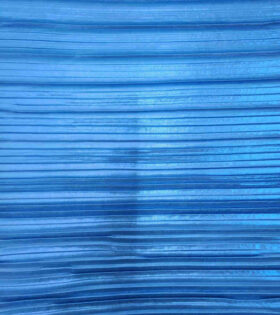 Pleated Satin (Foil) - Turquoise
