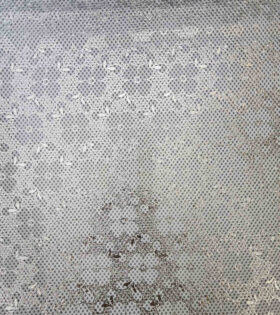 Foil Printed Airtech Mesh - White