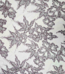 Maria Novelty Lace - Mauve