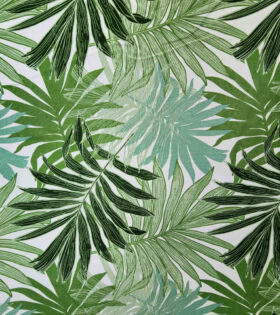 Printed Mini Matt - Emerald - Leaves