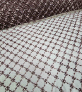 Diamond Pearl Tulle - Mauve