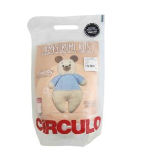 All-In-One Amigurumi Knitting Kit - Cuddly Bear