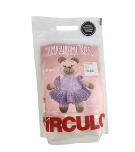 All-In-One Amigurumi Knitting Kit - Ballerina