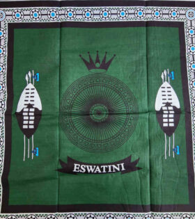 Khanga Cotton - Eswatini - Bottle Green