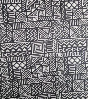 Printed Mini Matt - Thandi - Black