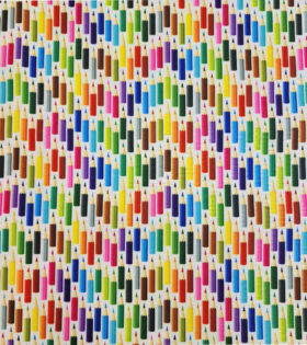 Printed Mini Matt - Pencils - Multicolored